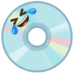 rolling on the floor laughing and optical disk