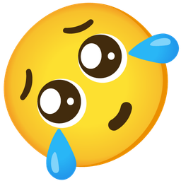 rolling on the floor laughing and pleading face