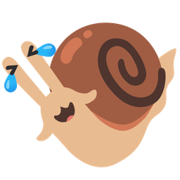 rolling on the floor laughing and snail