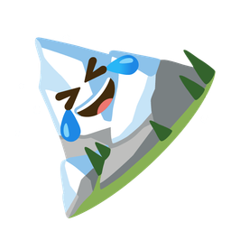 rolling on the floor laughing and snow-capped mountain