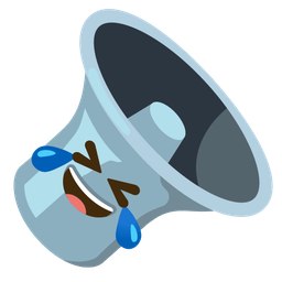 rolling on the floor laughing and speaker low volume