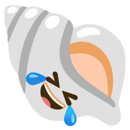 rolling on the floor laughing and spiral shell