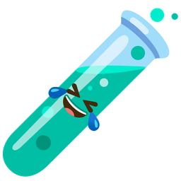 rolling on the floor laughing and test tube