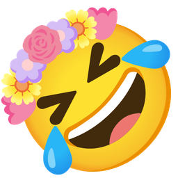 rolling on the floor laughing and tulip