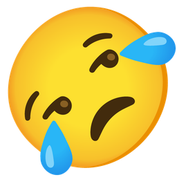 rolling on the floor laughing and unamused face