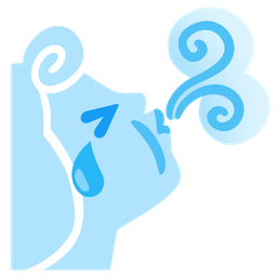 rolling on the floor laughing and wind face