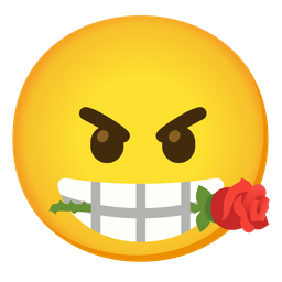 rose and angry face