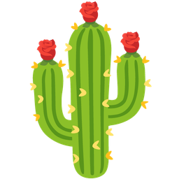 rose and cactus