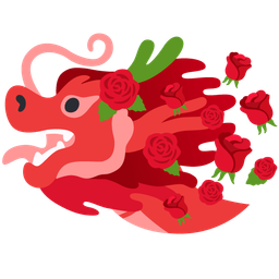 rose and dragon