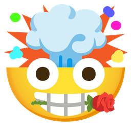 rose and exploding head