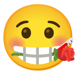 rose and face with thermometer