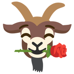 rose and goat