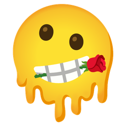 Rose and Melting face