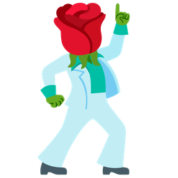 rose and mirror ball