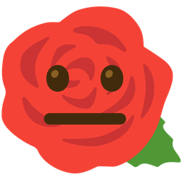 rose and neutral face