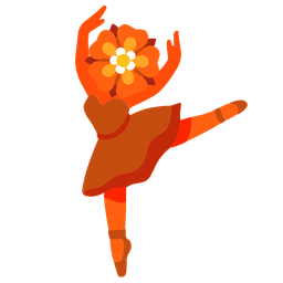 rosette and ballet shoes