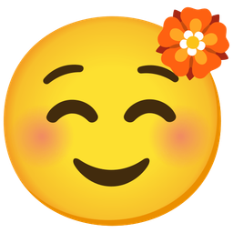 Rosette and Smiling face