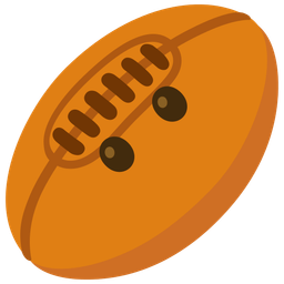 Rugby football and Face without mouth