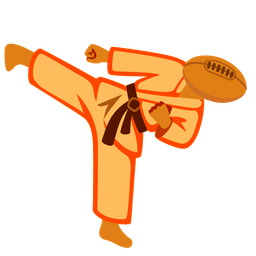 rugby football and martial arts uniform