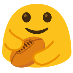 rugby football and people hugging