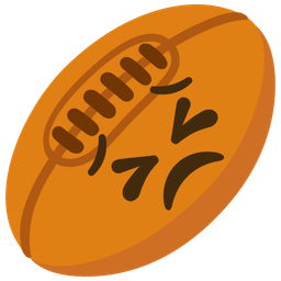 rugby football and persevering face