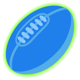 rugby football and radioactive