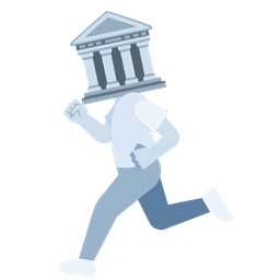 running shoe and classical building