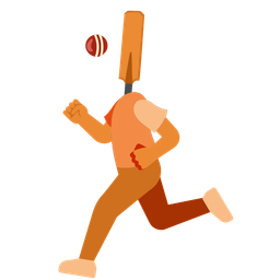 running shoe and cricket game