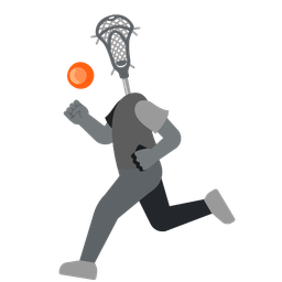 running shoe and lacrosse