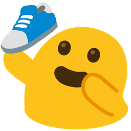 running shoe and magic wand