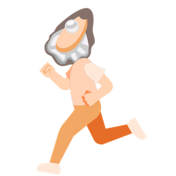 running shoe and oyster