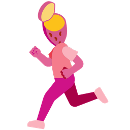 running shoe and roasted sweet potato