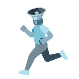 running shoe and speaker low volume