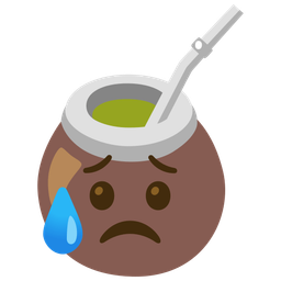 Sad but relieved face and Mate