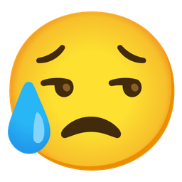 Sad but relieved face and Unamused face