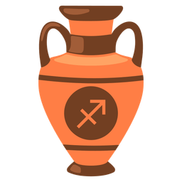 Sagittarius and amphora