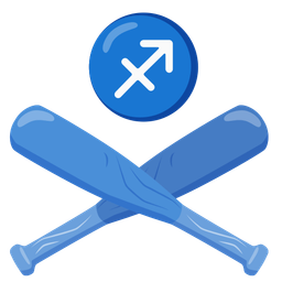 Sagittarius and baseball