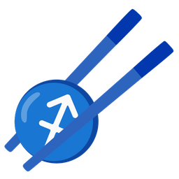 Sagittarius and chopsticks