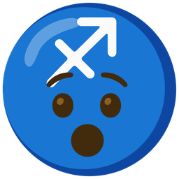 Sagittarius and hushed face