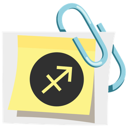 Sagittarius and linked paperclips