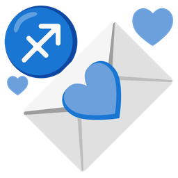 Sagittarius and love letter