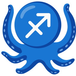 Sagittarius and octopus