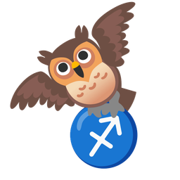 Sagittarius and owl