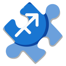 Sagittarius and puzzle piece