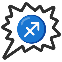 Sagittarius and right anger bubble