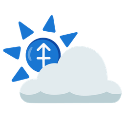 Sagittarius and sun behind cloud