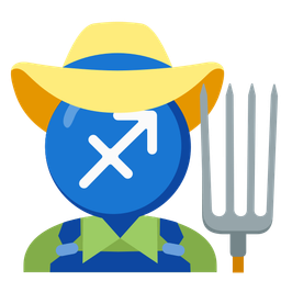 Sagittarius and tractor