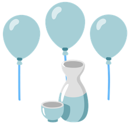 Sake and Balloon
