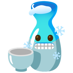 Sake and Cold face