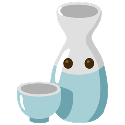 Sake and Face without mouth